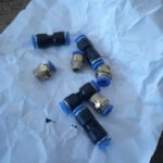 Konektor Fitting pneumatic lurus drat 1/4 selang 6 mm PC 06 - 02 KB50