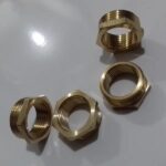 Flock Flok Vlock Ring Vlok Reducer sock kuningan Drat 1/2 x 3/4 KE89
