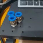 Konektor Fitting pneumatic lurus drat 1/4 selang 8 mm PC 8 - 02 KB52