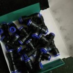 Fitting Pneumatic quick joint connector T Tee Selang 8 mm PE - 8 KB63