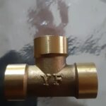 Tee Cabang 3 T Konektor Connector Kuningan Drat Dalam 1/4 KN51