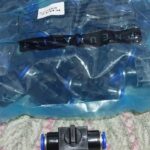 Quick Slip Lock Fitting pneumatic hand Speed Control valve 10mm KB32