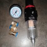 PCF08-02 fitting pneumatic lurus female 8mm drat 1/4 " PCF 08-02 KD25