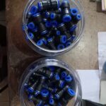 Fitting Pneumatic Lurus Union Straight selang 8 mm to 8mm PU - 08 KB68