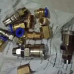1/4" Double nepel double nipple Double Sock sok Drat Dalam 1/4 " KH20