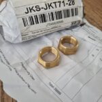 Flock Flok Vlock Ring Vlok Reducer sock kuningan Drat 1/2 x 3/4 KE89