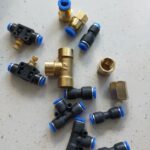 PG 6-4 Fitting pneumatic selang 6mm ke 4mm Reducer Connector KB57