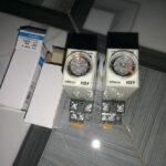 H3Y-2 Delay Timer Relay + Socket Base 220VAC 60s PD36