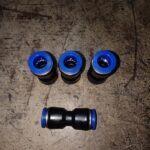 10mm Fitting Pneumatic Lurus Union selang ukuran 10 mm x 10 mm KB69