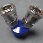 SMV Kopler Selang Kompresor Udara 2 way Pneumatic Quick Coupler KD48