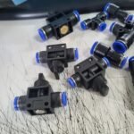Quick Fitting pneumatic hand Air Flow Speed Control valve 6mm KB30