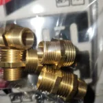 Double nepel double nipple 3/8" x 1/2" drat cowok 3/8 ke drat 1/2 KH12