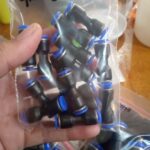 Fitting Pneumatic Lurus Union Straight selang 4 mm to 4mm PU - 04 KC21