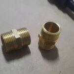 Double nepel double nipple male outter thread 3/8 drat luar 3/8" KH11