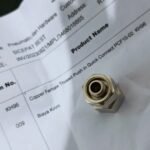Fitting pneumatic lurus Female Connector Selang 10mm Drat 1/4" KH96