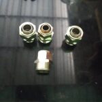 Fitting pneumatic lurus Male Connector Selang 16mm Drat 3/8" KJ22