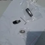 M8 3 Pin 3P Straight Female Connector Flange Seat SH45