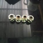 Fitting pneumatic lurus Male Connector Selang 16mm Drat 3/8" KJ22