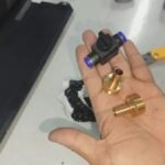 Hose nepel Naple selang Kuningan Drat Male Thread 1/2" x 10mm KH74