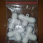 SMC Fitting Pneumatic T Union Tee 8mm Drat KQ2T08-00 KQ2T08 00 KE21
