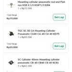 Mounting cylinder pneumatic rod end Fish eye M16 X 1.5 M16*1.5 KJ84