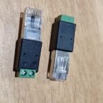 RJ45 pin 4 5 contect to rs 485 CCTV DVR Screw Terminal Adaptor SE29