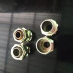 Fitting pneumatic lurus Male Connector Selang 16mm Drat 3/8" KJ22