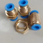 Pneumatic Fitting Push to Connect Bulkhead Union Push In 10mm KG38