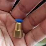 PCF 4-01 Fitting Lurus Pneumatic 4mm female Nepel Selang PCF4-01 KD18