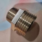 Double nepel double nipple 1/2" x 3/4 " drat cowok 1/2 ke 3/4 KH16