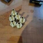 Hose nepel Naple selang Kuningan Drat Male Thread 1/2" x 8mm KH94