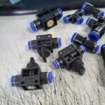 Quick Fitting pneumatic hand Air Flow Speed Control valve 6mm KB30