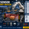Area Sensor digunakan pada robot industri untuk mendeteksi objek secara presisi, meningkatkan keselamatan operator, dan mengoptimalkan proses otomasi di lini produksi.