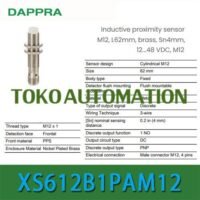 XS612B1PAM12 M12 Sn 4mm PNP NO inductive proximity sensor OJ31