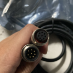 M12 8 Pin 8pin Male ke female straight Connector 5m cable OD74