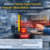 Safety Light Curtain dan Area Sensor DAPPRA Automation di industri manufaktur Indonesia