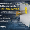 DIN Rail Power Supply EDR-120 120W untuk Sistem Industri DAPPRA