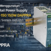 EDR-150-24 DIN Rail Power Supply 150W 24V untuk Sistem Industri DAPPRA