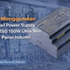DIN Rail power supply HDR-150 150W ultra slim DAPPRA untuk panel industri dan sistem PLC besar