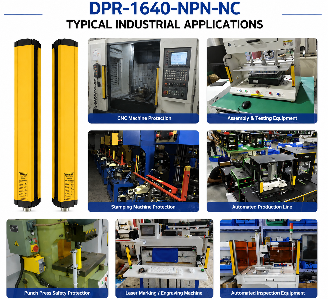 DPR-1640-NPN-NC Industrial Applications