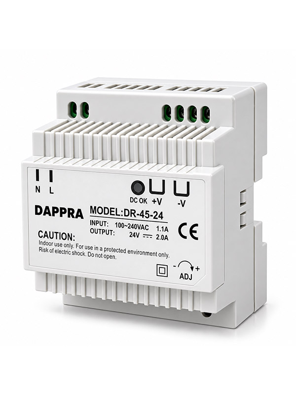 DAPPRA DR Series Classic Class II Step-Shape DIN Rail Power Supply