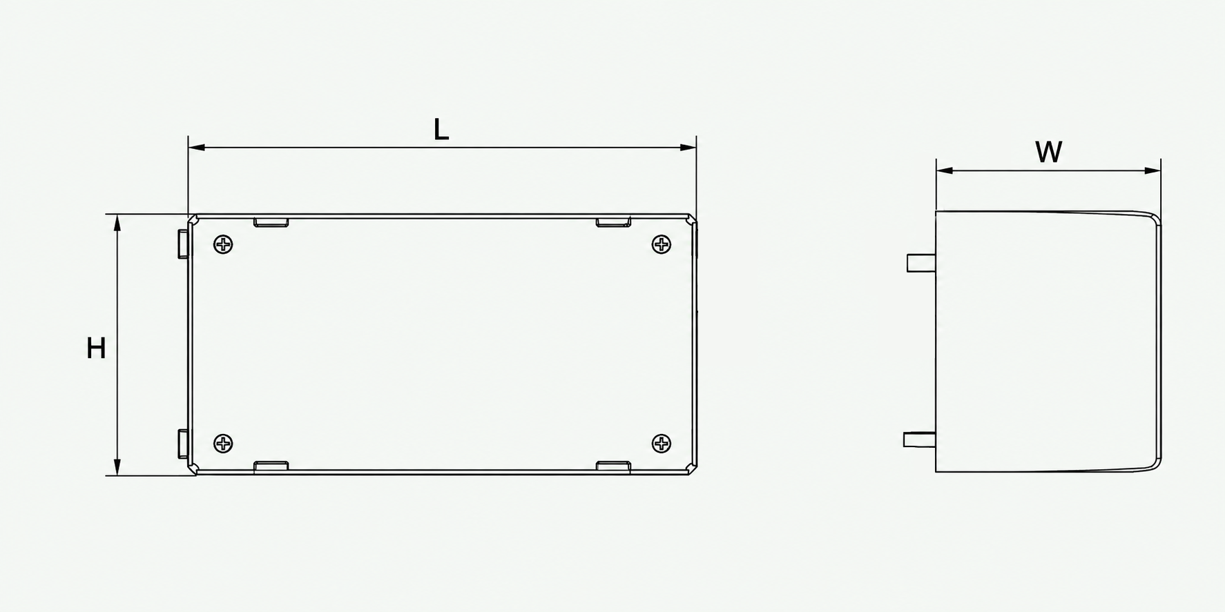 IRM Series Mechanical Dimensions