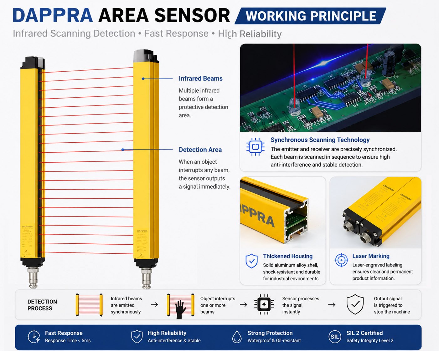 DPR-1240-PNP-NC Working Principle