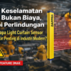 DAPPRA light curtain sensor dan area sensor untuk keselamatan mesin industri