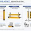 DAPPRA DPR-1240-PNP-NC SW97 Area Sensor and Light Curtain installation methods