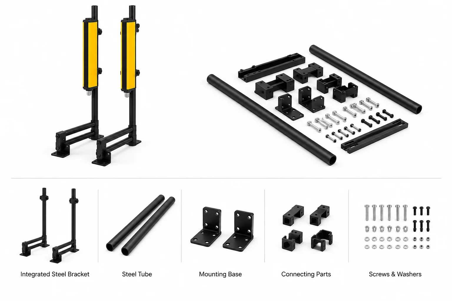DRS Series Integrated Tube Brackets