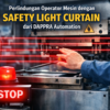 Safety Light Curtain dan Area Sensor DAPPRA Automation untuk perlindungan operator mesin industri