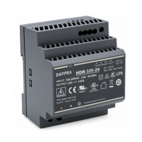 DAPPRA HDR-100-24 24V 3.8A 100W DIN Rail Switching Power Supply