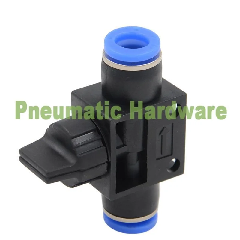 Quick Fitting pneumatic hand Speed Air Pressure Control valve 8mm KB31