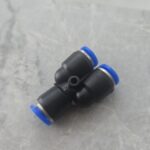 Fitting pneumatic Connector Y type Union selang 8 mm Push In KC23
